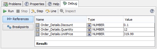 formula editor debugger