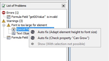 Mutliple Fix